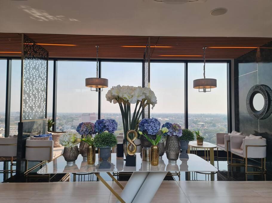 Astra Sky River High Floor,3 Bedrooms 97㎡ 山景房带浴缸 Chiang Mai Eksteriør billede